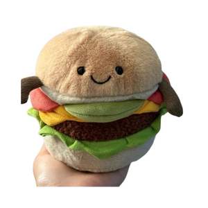 Peluche créative en forme de croissant, pizza, pain, série alimentaire en coton PP, jouets en peluche pour animaux, British JC Fun and Cute - Product Image 5