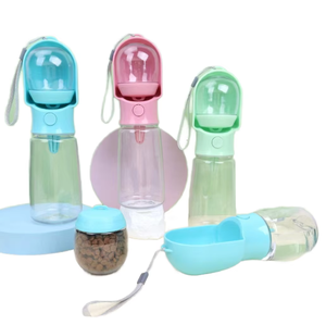<strong>Hot</strong> Sale Dog <strong>Water</strong> <strong>Bottle</strong> With Food Container Perfect <strong>Puppy</strong> Drinking Bowl on the Go for Outdoor Walking and Hiking - Product Image 3