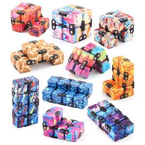 Nuevo <span class=keywords><strong>Cubo</strong></span> Infinito Creativo de Bolsillo, <span class=keywords><strong>Cubo</strong></span> de Rubik, Juguete de Bloques Giratorios, Versión Mejorada, Giro Ilimitado - Product Image 1