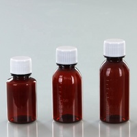 Fabricants Wockhardt sérigraphie ambre PET Boston Medicine SK bouchon à vis chinois ODM OEM bouteilles en plastique cartons de liquide