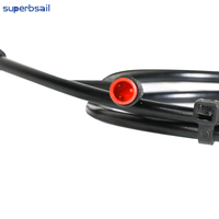 Superbsail New Logan Ensemble complet d'étrier de frein hydraulique et levier de frein droit et gauche V20 Fatbike Part pour vélo électrique