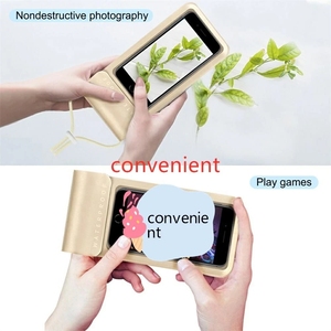 Funda de teléfono Universal impermeable para <span class=keywords><strong>iPhone</strong></span> 14, 13, <span class=keywords><strong>12</strong></span> <span class=keywords><strong>Pro</strong></span> <span class=keywords><strong>Max</strong></span>, Samsung, natación, bolsa seca, funda subacuática, bolsa de aire flotante - Product Image 4