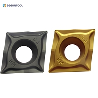 Plaquette de fraisage en carbure de tungstène CCMT CCMT09T308 CCMT060204 CCMT060208 CCMT432 CCMT2(1.5)2 revêtue CVD/PVD, super dure, outil CNC OEM
