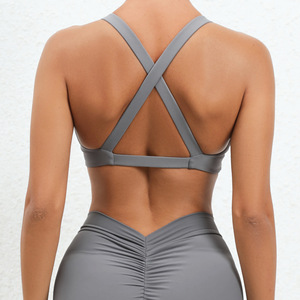 Reggiseno Sportivo OEM Leggero, Senza Cuciture e Traspirante per Yoga, <span class=keywords><strong>Allenamento</strong></span> in <span class=keywords><strong>Palestra</strong></span> e Sollevamento Pesi, Sexy e Femminile - Product Image 5