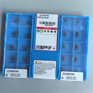 เม็ดมีดทังสเตนคาร์ไบด์ ZCMT080304SP PR1225 รูปทรงสี่เหลี่ยมผืนผ้า ผลิตตามแบบ OEM สำหรับเครื่องกลึง CNC ของ Kyocera - Product Image 3