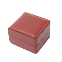 Boîte à montres à couvercle rabattable, boîte de rangement pour bijoux, emballage cadeau