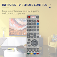 Control Remoto RF SHWRMC0116 de Repuesto para Televisores Sharp Aquos LC-40CFG6242E LC-40CFG6351K LC-55CUF8472ES LC-55CUG8461KS