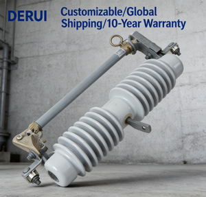 Isolation céramique avancée pour les réseaux électriques moyens assurant une surintensité fiable Fusible coupé 15 KV/27 KV 100A Courant - Product Image 1