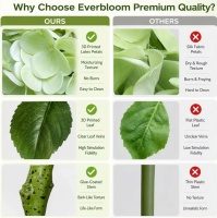 Hortensia Artificial de Látex de Alta Calidad con Tacto Realista, Cabeza Grande, para Ramos de Novia de Lujo y Decoración del Hogar