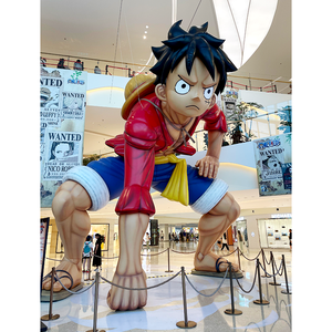 Figura <span class=keywords><strong>di</strong></span> Anime statua <span class=keywords><strong>di</strong></span> grandi dimensioni un pezzo Luffy in fibra <span class=keywords><strong>di</strong></span> vetro scultura in fibra <span class=keywords><strong>di</strong></span> vetro personaggio dei cartoni animati scultura - Product Image 4