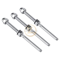 YL METAL 4 6mm Poteaux de garde-corps en acier inoxydable réglables de haute qualité