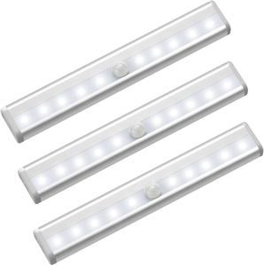 TAIKOO-tira De luces Led para interiores, <span class=keywords><strong>Sensor</strong></span> De Movimiento Pir, <span class=keywords><strong>2</strong></span> vatios, 10 leds, Con <span class=keywords><strong>Sensor</strong></span> De Movimiento - Product Image 1