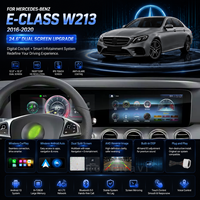 Navigation double écran Android 14 RoadNavi pour Mercedes-Benz Classe E W213 2016-2020 Lecteur multimédia CarPlay sans fil GPS
