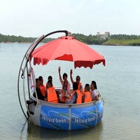 Mini BARBECUE beignet bateau pour le divertissement, loisirs électrique bateau, BARBECUE beignet bateau pour saleBBQ bateau (M-029)