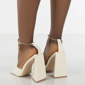 Sandales d'été à lanières de cheville de grande qualité pour femmes, chaussures personnalisées pour femmes, grandes tailles 43 - Product Image 6