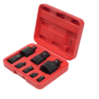 Kit d'adaptateurs de douilles à chocs Cr-Mo 8 pièces, kit réducteur montant et descendant, convertisseur de douilles pour clé à chocs pneumatique pour réparation automobile