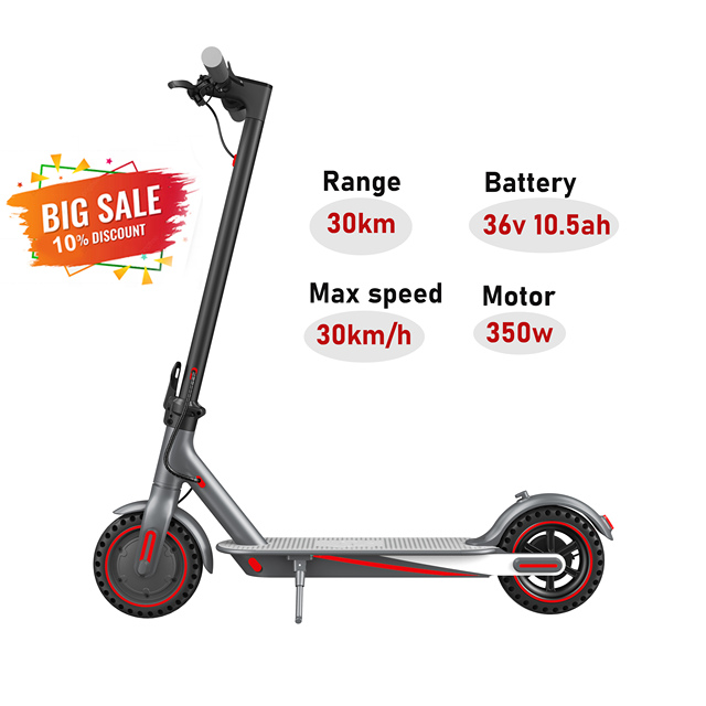 Wholesale US EU Electric Scooter 8.5 Inch Foldable Mobility Travel for Teenagers Replaceable Battery Step Model V8