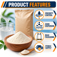 Gomme xanthane en poudre, ingrédient de contrôle de la viscosité pour additifs alimentaires, emballage personnalisé, stock local aux États-Unis, vente en gros