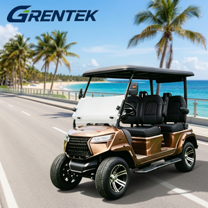 Voiturette de golf électrique de luxe 4 places 72V au lithium avec moteur 5000W, autonomie de 90 km, personnalisable pour la chasse et l'utilisation sur routes non publiques - Product Image 3
