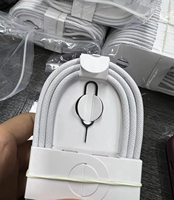Câble de charge rapide USB-C tressé en nylon 60W pour iPhone iPad IP16 Blanc