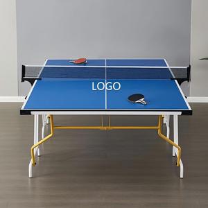 <span class=keywords><strong>Table</strong></span> <span class=keywords><strong>de</strong></span> tennis <span class=keywords><strong>de</strong></span> <span class=keywords><strong>table</strong></span> pliable XLAN, assemblage rapide, <span class=keywords><strong>table</strong></span> <span class=keywords><strong>de</strong></span> tennis <span class=keywords><strong>de</strong></span> <span class=keywords><strong>table</strong></span> standard mobile, design portable et peu encombrant - Product Image 1