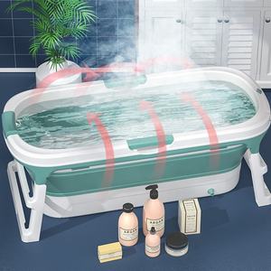 <span class=keywords><strong>Baignoire</strong></span> pliante en plastique pour <span class=keywords><strong>adulte</strong></span>, siège de douche, grande <span class=keywords><strong>baignoire</strong></span> pliable, europe, maison, natation - Product Image 4