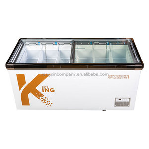 Réfrigérateur commercial, congélateur coffre, 2 <span class=keywords><strong>600l</strong></span>, <span class=keywords><strong>armoire</strong></span> de réfrigération universelle, 3 portes vitrées, 2000l, grande capacité, Dee - Product Image 2