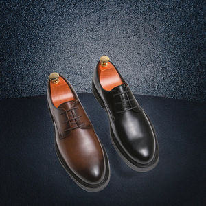 รองเท้าผู้ชายแบบผูกเชือก สไตล์ล่าสุด ทนทาน เหมาะสำหรับฤดูใบไม้ผลิ ฤดูร้อน ฤดูใบไม้ร่วง ใส่ทำงาน ใส่ในโอกาสทางการ และงานแต่งงาน - Product Image 2