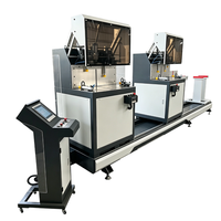Scie à onglet multi-angle automatique de précision à double tête CNC haute efficacité pour coupes à tout angle