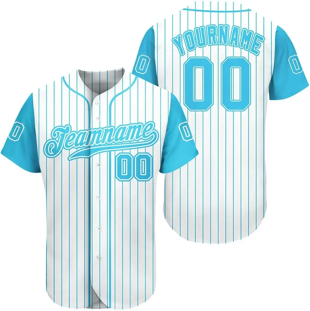 sports Men Polyester Custom Wholesale Baseball Uniform Wear Sublimation Baseball jersey Team Breathable Clothes