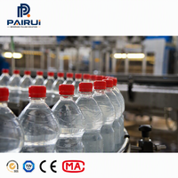 Machine de remplissage d'eau potable automatique 3-en-1 pour bouteilles PET (rinçage, remplissage, bouchage) pour usine d'eau pure - Prix compétitif
