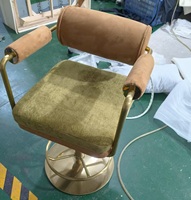 Chaise de bar pivotante et réglable en hauteur en acier inoxydable, simple, élégante et moderne, pour bar à domicile, salle à manger, salon