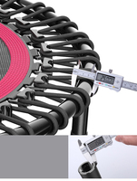 Mini trampolín redondo de seguridad para niños de nuevo diseño para interior y fitness