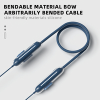 Auriculares Inalámbricos SIBYL con Banda para el Cuello, Cancelación de Ruido Inteligente 5.2, Auriculares Deportivos Bilaterales Magnéticos, Manos Libres
