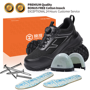 LANGTAN Standard europeo in fibra di vetro isolamento della punta 10KV antiscivolo SRC solido MD <span class=keywords><strong>Base</strong></span> di sicurezza <span class=keywords><strong>scarpe</strong></span> - Product Image 4