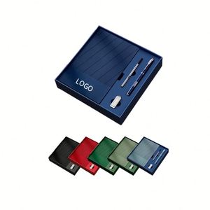 Set de Regalo de Artículos de Oficina Personalizados, Bolígrafo, Papelería, Diario A5, Set de Regalo Empresarial con Logotipo - Product Image 1