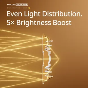 Iluminación LED ZHIYUN MOLUS X100 RGB Pro de 100 W para Fotografía/Video en Exteriores, Iluminación Fotográfica Portátil de Bolsillo - Product Image 4