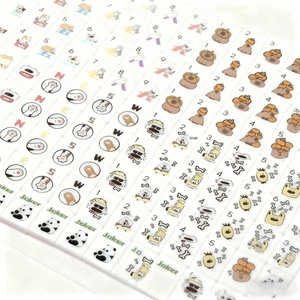 Mahjong de Melamina Acrílica Tallada a Mano, Personalizable, para Entretenimiento con Cartas de Ajedrez y Noches de Juego en Familia - Product Image 5