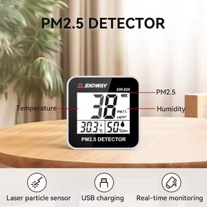 Sndway PM2.5 Detector hạt ban đầu thông minh máy dò không khí mini nhạy cảm chất lượng không khí Màn hình LED màn hình cho nhà văn phòng SW-825 - Product Image 3