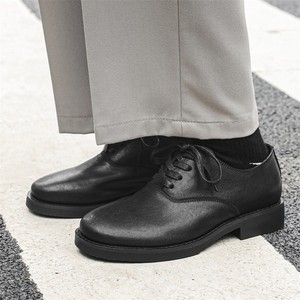 2026 Premium Odor-Free Vintage <b>Men</b> Leather Shoes Comfortable High-Quality Fashion Business Formal Casual <b>Dress</b> for <b>Men</b> - Product Image 3
