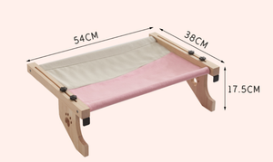 Hamaca Moderna para Gatos con Diseño de Rayas de Animales, Ecológica, de Bambú, Cama Colgante para Mascotas Pequeñas, para Gatos y Perros Pequeños, Venta al Por Mayor - Product Image 2