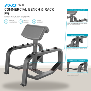 Beliebte Pro Dual-<span class=keywords><strong>Function</strong></span> Preacher Curl Bank MND Fitness-Studioausrüstung für Gym und Studio, Hochbelastbar und Langlebig - Product Image 1