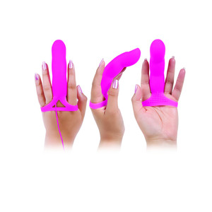 Vibrateur de doigt en silicone, jouet de massage, jouet sexuel pour fille - Product Image 5