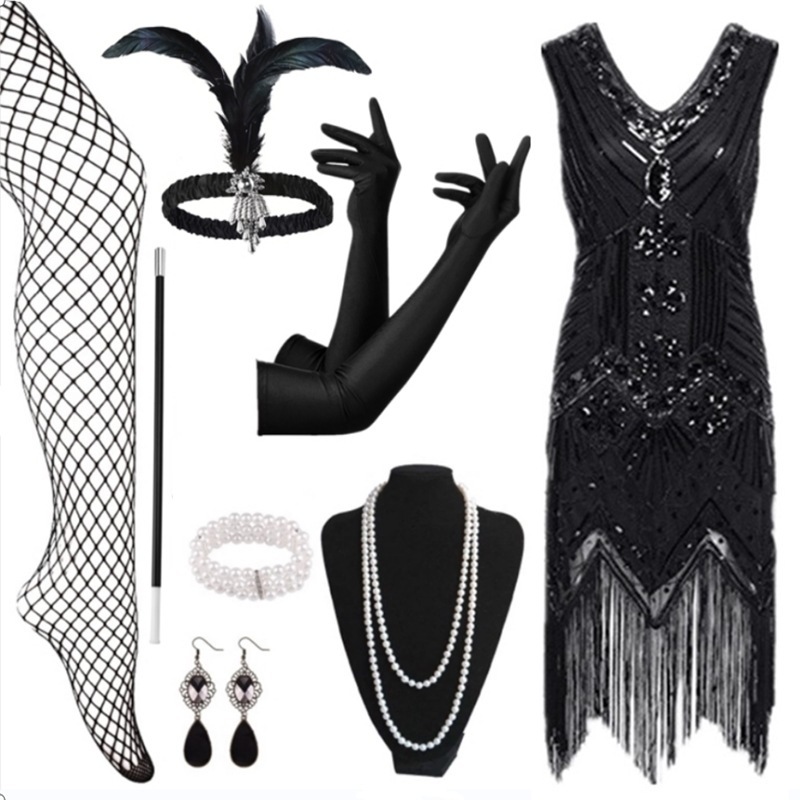 Black dress accessory B