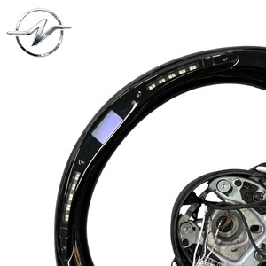 Volante Deportivo de Fibra de Carbono Ligero de 35 mm con Costuras en Contraste para F10 F30 F11 F15 F16 Serie 3 5 - Product Image 4