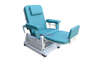 अस्पताल रक्त दाता कुर्सी विद्युत समायोज्य अस्पताल चिकित्सा रोगी रक्त संग्रह दाता डायलिसिस कुर्सी सोफे निर्माता - Product Image 4