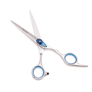 Aqiabi JP thép làm tóc kéo 6 ''hot bán A1003 tóc Cắt và mỏng Shears với Sharp Blade tip nhà máy trực tiếp - Product Image 5