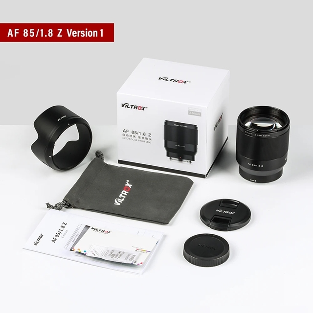 VILTROX 85mm F1.8 Full Frame Auto Focus Portrait Lens for Sony E for Nikon Z Fuji X Mount Camera Lens for Sony camera lens