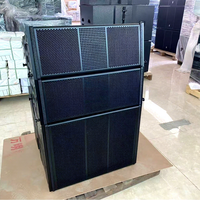 Système de sonorisation Line-Array Performance avec deux enceintes pleine gamme de 8 pouces et un caisson de basses de 18 pouces, disponible en version CA pour la location et l'utilisation en église