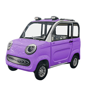 Auto Eléctrico de 4 Ruedas 2026 Coupé, Tracción Individual, R17, Asientos de Cuero, Interior Claro, Mini Auto para Adultos con Techo Cerrado - Product Image 1